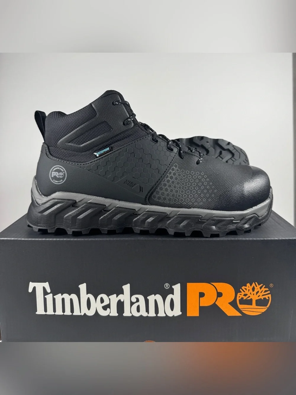 Timberland Pro Ridgework Composite Safety Toe Waterproof Boots, Size 11.5